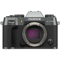 FUJIFILM X-T50 Mirrorless Camera (Charcoal Silver)