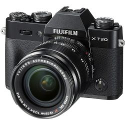 Fujifilm  X-T20 Mirrorless Digital Camera with 18-55mm Lens (Black)