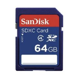 SanDisk SDXC Memory Card, 64GB